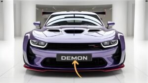 2026 Dodge Demon: The Ultimate Muscle Machine Returns
