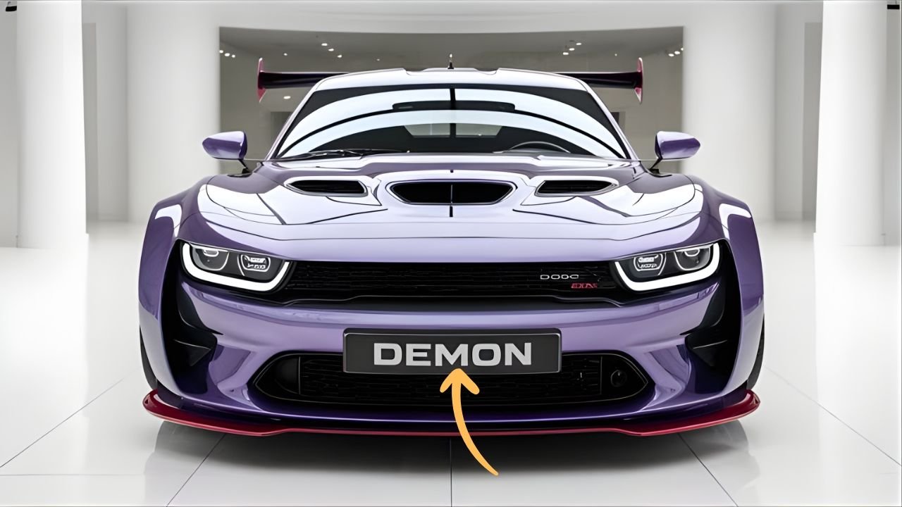2026 Dodge Demon: The Ultimate Muscle Machine Returns